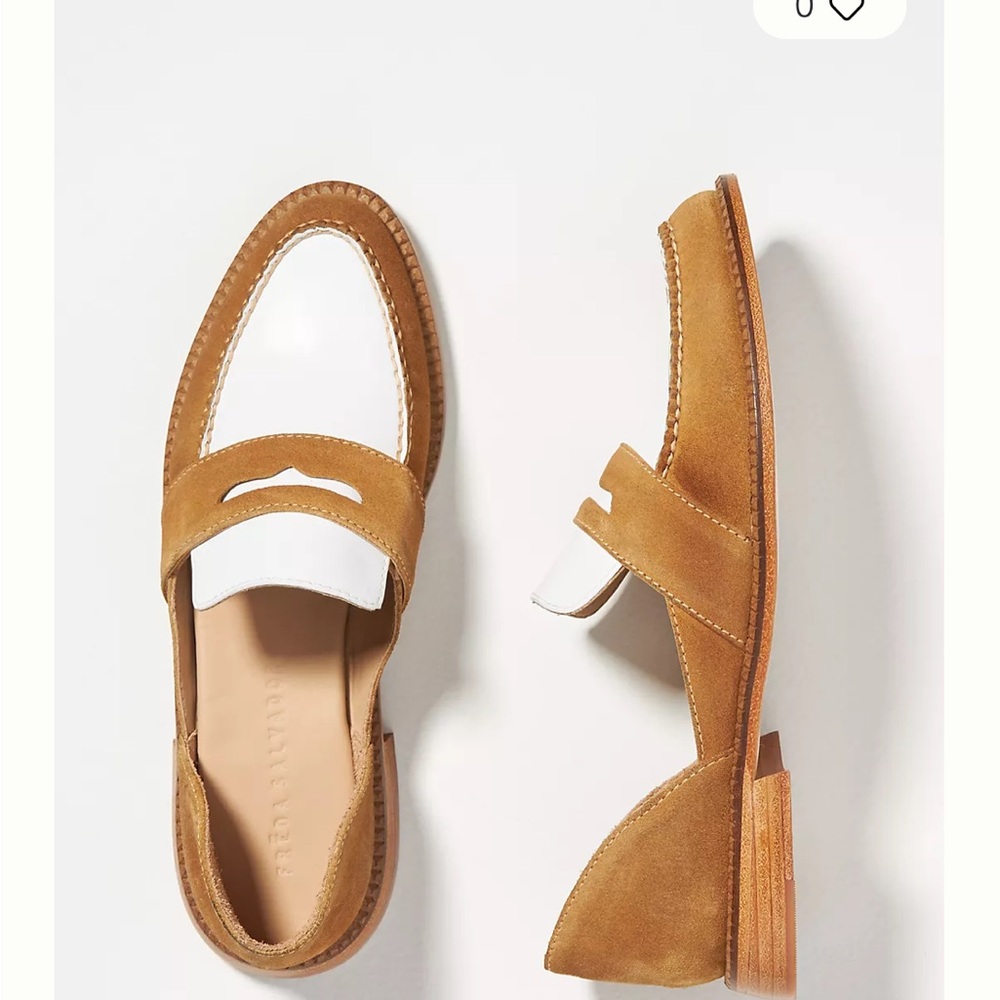 Freda Salvador Tash D'Orsay Loafers Anthropologie 6 1/2